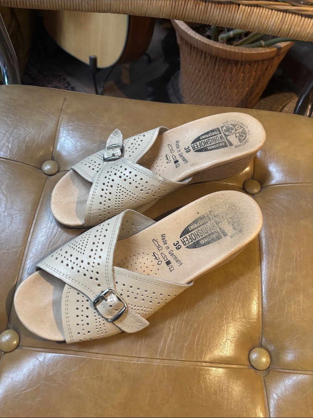 Worishofer Sandals Size 39